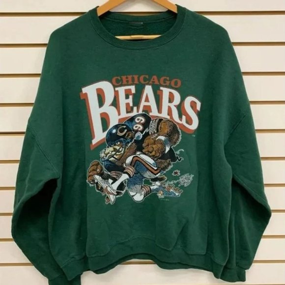Chicago Bears Football Sweatshirt, Retro Style Chicago Bears Shirt - Picture 1 of 1
